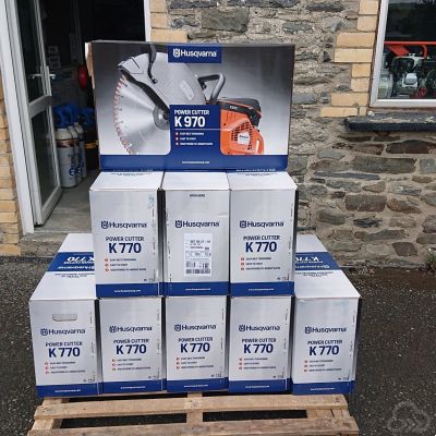 New Stock of Husqvarna 14'' disc cutters